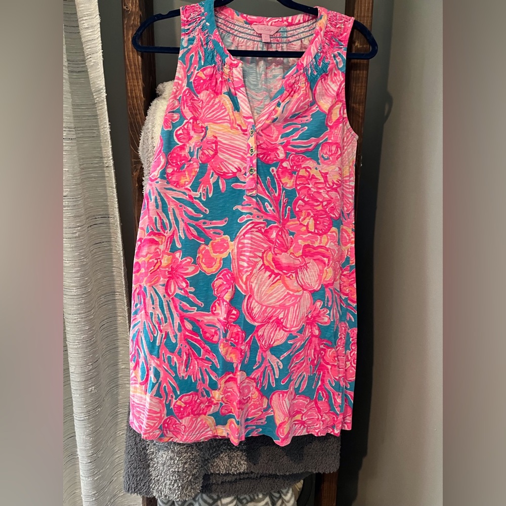 Lilly Pulitzer tank dress lightweight - size small